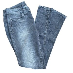 DKNY Black‎ Washed Wrinkle Skinny Jeans